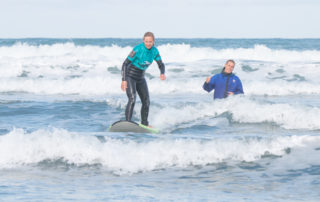 Surfer and Yoga Cornwall