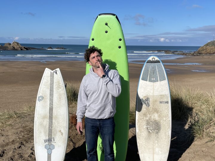 which surfboard should i ride at summerleaze beach in Bude, Cornwall